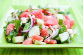 Greek Watermelon Salad