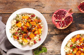 Butternut Squash Risotto with Pomegranate Arils