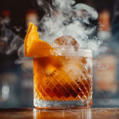 Midtown's Smoked Old Fashioned Cocktail