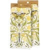 Golden Dragonfly Kitchen Towel