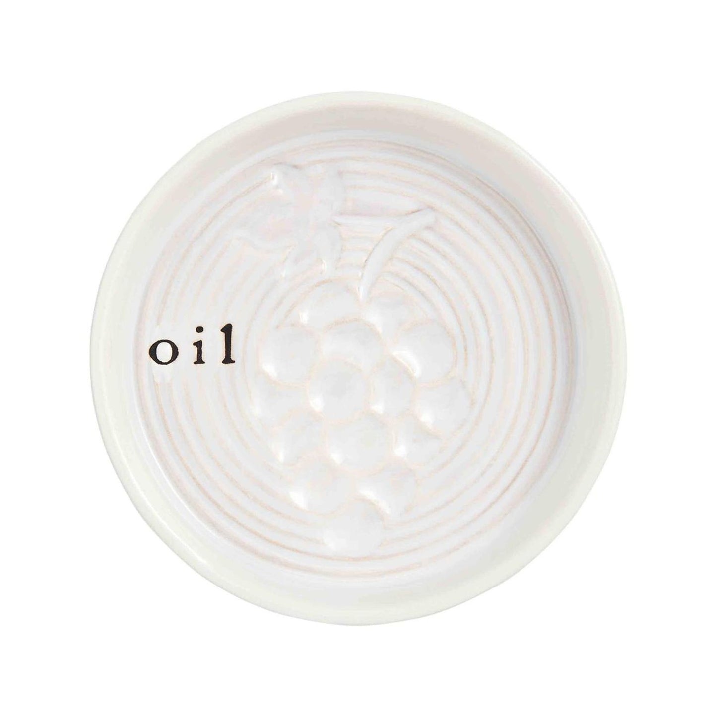 Grapes Motif Oil & Vinegar Dipping Dish