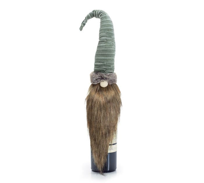 Green Hat Gnome Bottle Topper