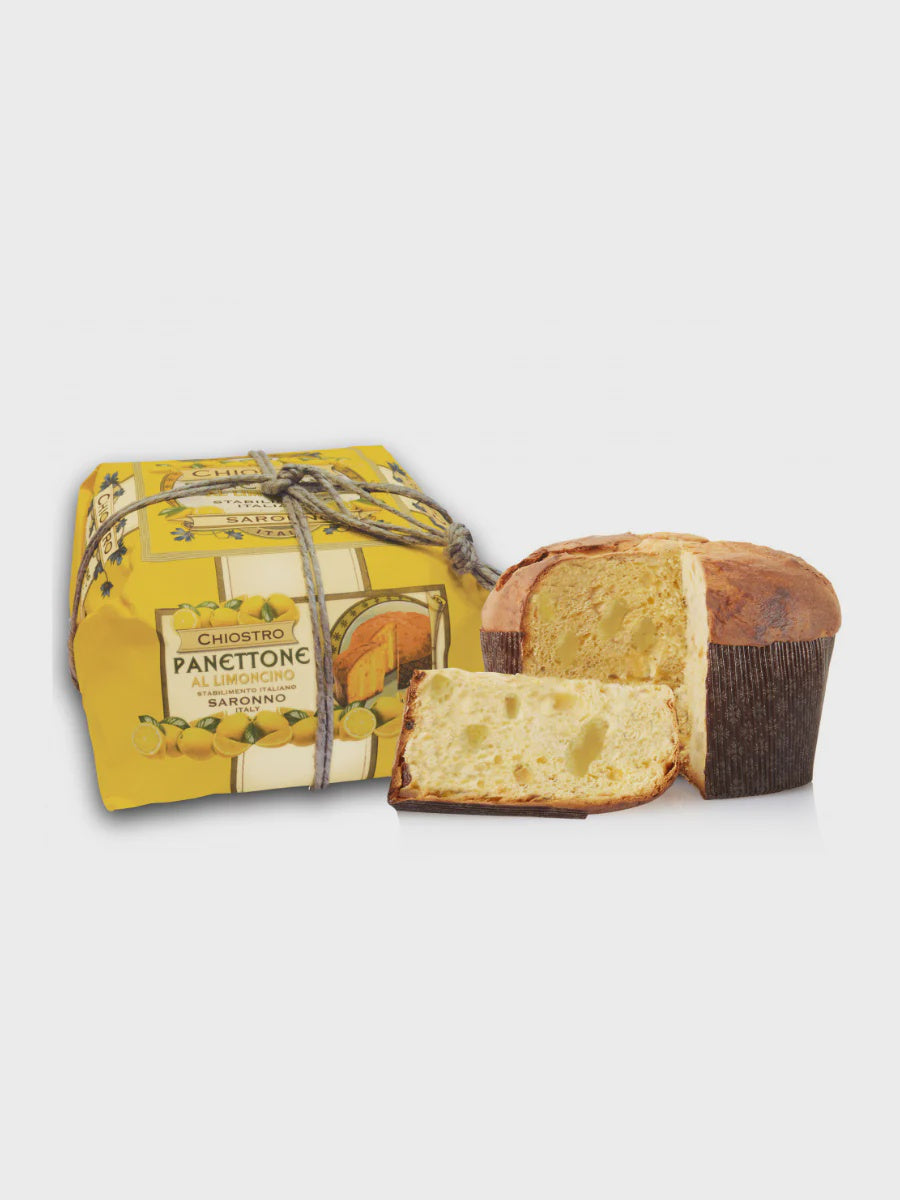 Chiostro Di Saronno Hand Wrapped Limoncello Panettone