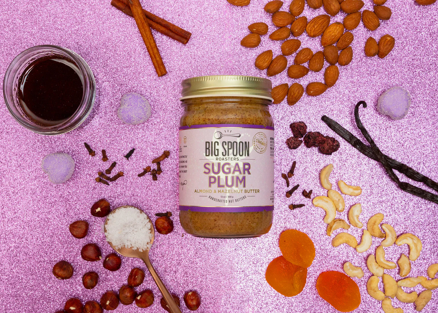 Big Spoon Roasters Limited Batch Sugarplum Almond & Hazelnut Butter