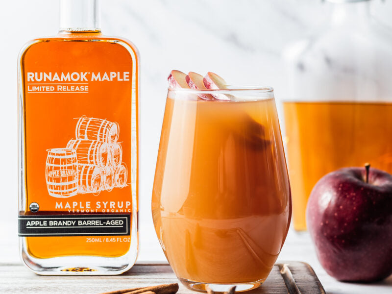 Runamok Apple Brandy Barrel-Aged Organic Maple Syrup