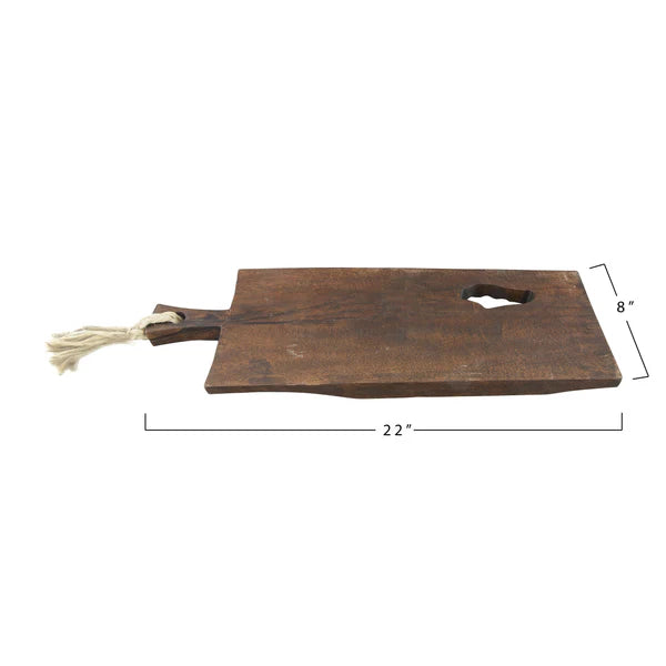 Mango Wood Board with Handle