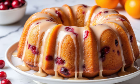 Cranberry Orange Olive Oil Cake