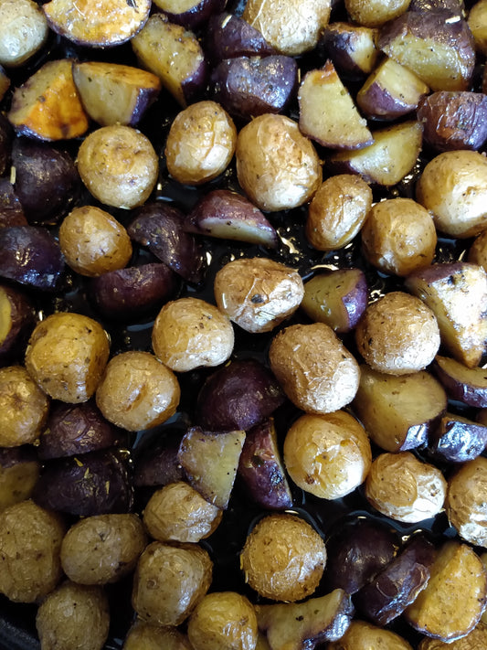 Tuscan Herb Oven Roasted Potatoes