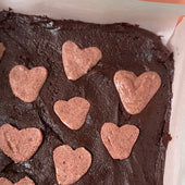 Gluten Free Linzer Cookie Brownies