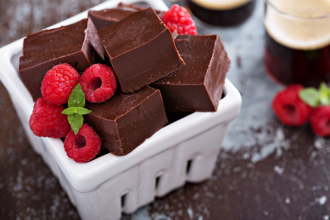 Decadent Fudge with Espresso Dark Balsamic