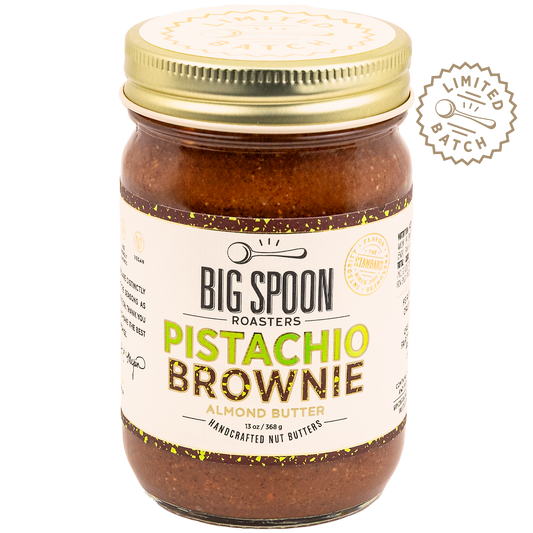 Big Spoon Roasters Limited Batch Pistachio Brownie Almond Butter