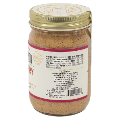 Limited Batch Big Spoon Roasters Cherry Pie Cashew + Almond Butter