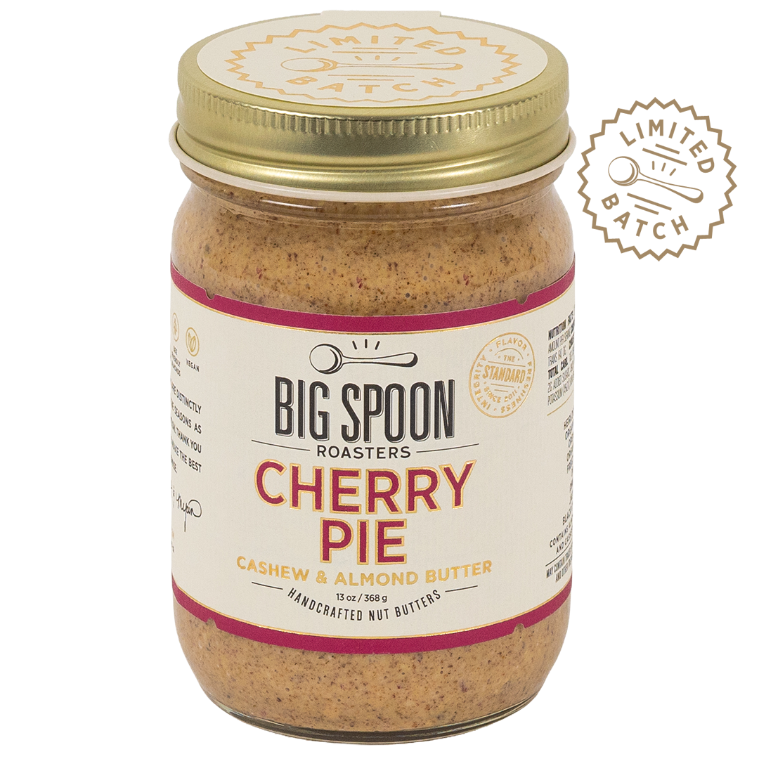 Limited Batch Big Spoon Roasters Cherry Pie Cashew + Almond Butter