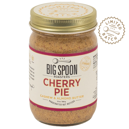 Limited Batch Big Spoon Roasters Cherry Pie Cashew + Almond Butter