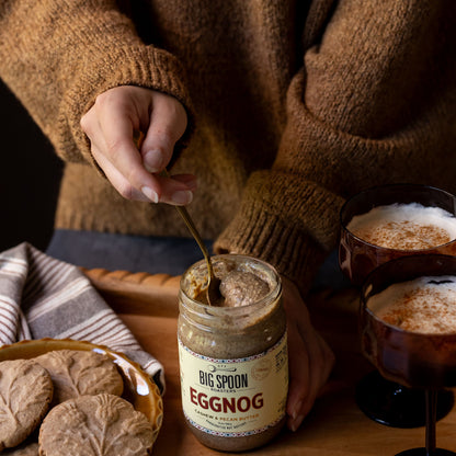 Limited Batch Big Spoon Roasters Eggnog Cashew + Pecan Butter