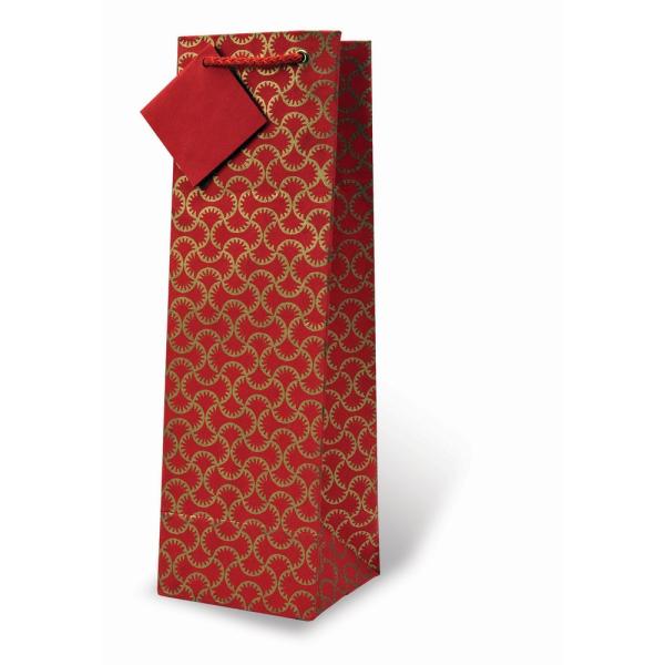 Handmade Paper Single 750ml Bottle Bag