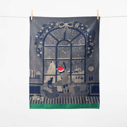Moutet Tissage Holiday Kitchen Towel