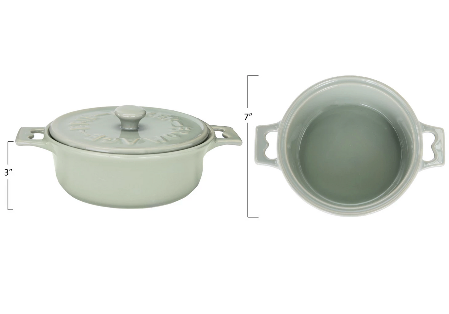 Brie Baker with Lid and Spreader