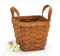 4" Wood Chip Basket