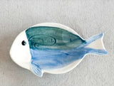 Hand-Painted Fish Dish