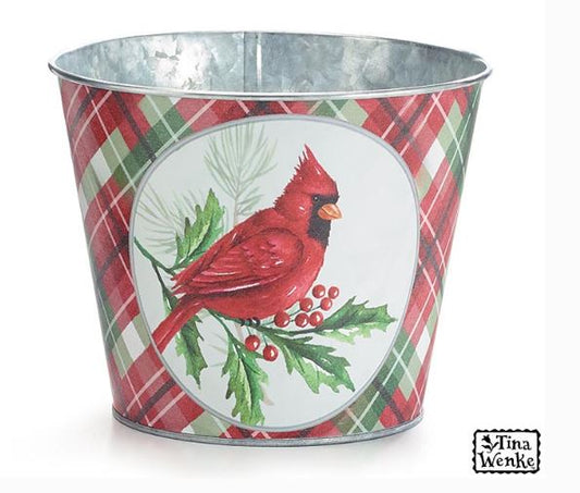 Christmas Cardinal Gift Tin