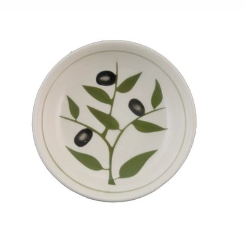 Small Olive Branch Dip Bowl