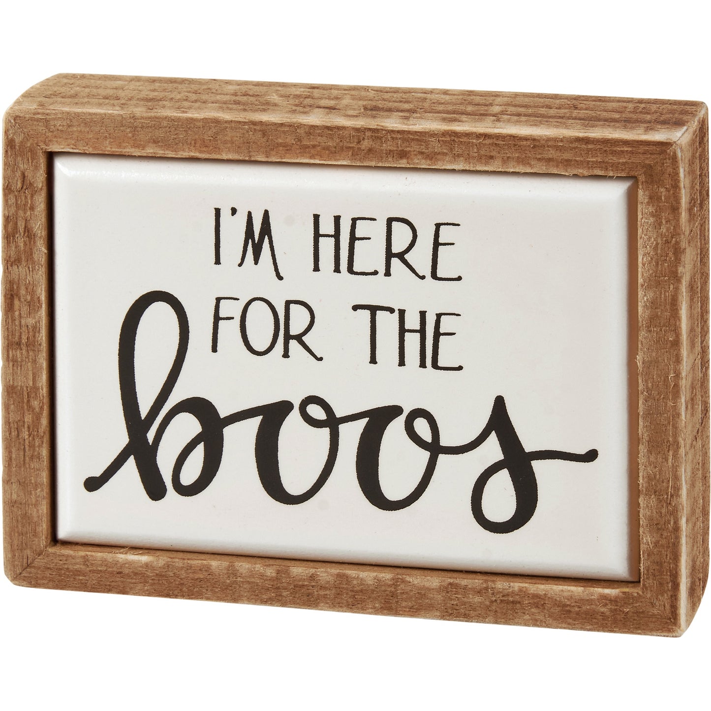 I'm Here for the Boos Mini Box Sign