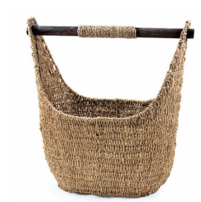 Oval Seagrass Tote - Large
