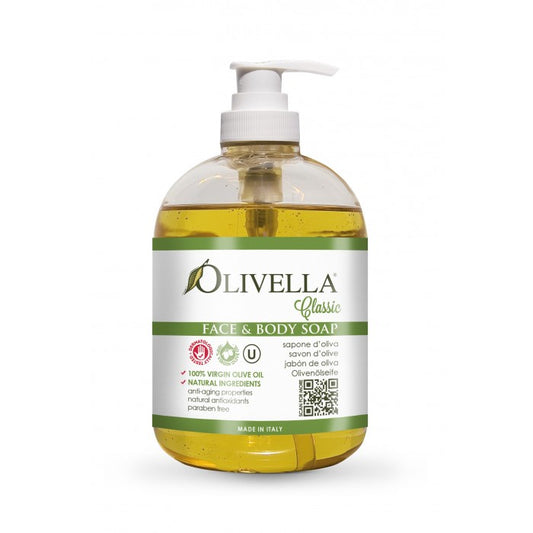 Olivella Face & Body Liquid Soap