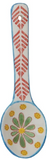 Multicolor Stoneware Painted Spoon
